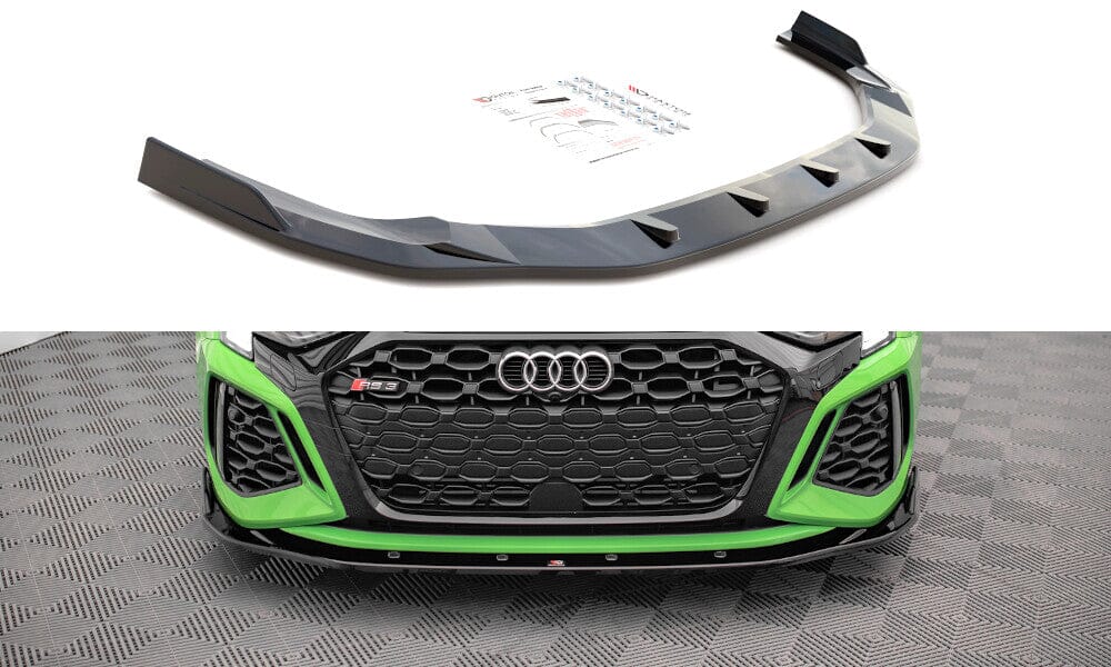 Audi RS3 8Y Vorfacelift Sportback Frontspoiler - Frontlippe V.2 Maxton Design